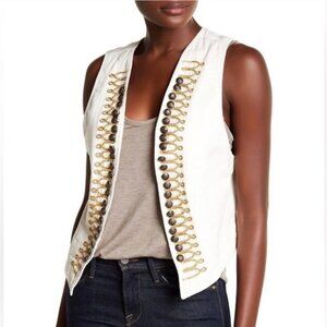 Free People Embroidered Vest NWOT